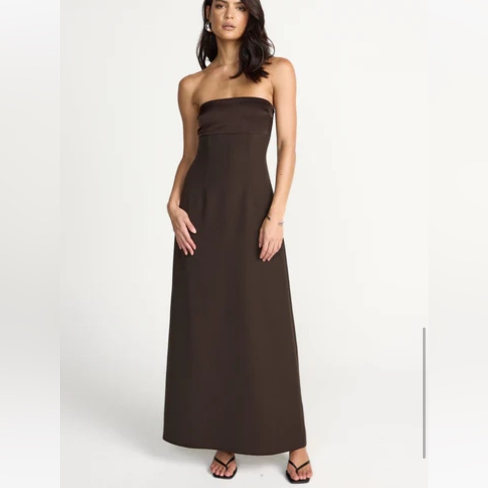 Suki Maxi Dress Brown